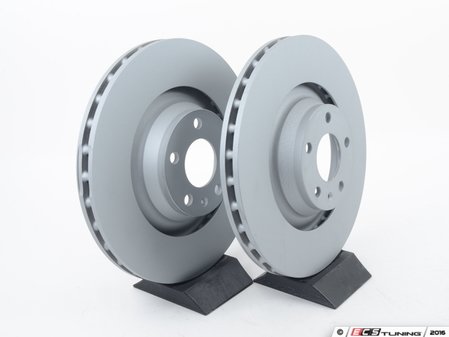 ES#240430 - 4F0615301GKT5 - Front Brake Rotors - Pair (347x30) - Regain lost braking power. - Zimmermann - Audi