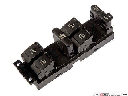 ES#3189975 - 901-500 -  Window Switch - Left Front - Left front (drivers's) & safety switch for central locking system - Dorman - Volkswagen