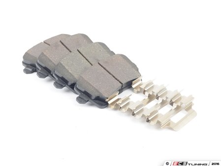 ES#3192999 - 8K0698451DHPC - Rear Premium Ceramic Brake Pad Set - Restore the stopping power in your vehicle - Hudson - Audi
