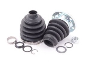 ES#2777896 - 191498202aKT - Front Right Inner And Outer CV Joint Refresh Kit - Why risk tearing the same axle out twice? This kit includes front inner and outer CV Joint Boots to service one axle. - Genuine Volkswagen Audi - Volkswagen