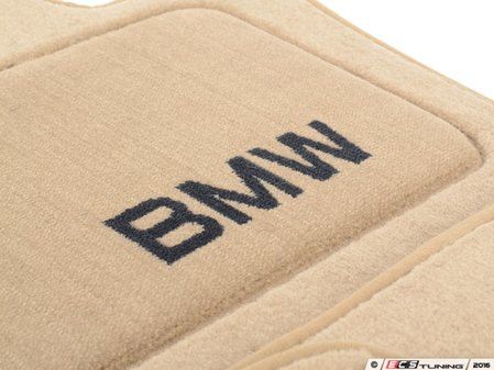 ES#1898180 - 82110439411 - E70/71 Carpet Floor Mats - Beige  - Includes front and rear carpeted floor mats - Genuine BMW - BMW