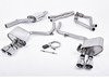 ES#2827524 - SSXAU407 - Cat-Back Exhaust System - Valvesonic - 2.37" stainless steel with quad 100mm polished tips - Milltek Sport - Audi