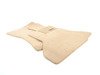 ES#1898180 - 82110439411 - E70/71 Carpet Floor Mats - Beige  - Includes front and rear carpeted floor mats - Genuine BMW - BMW