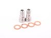 ES#3176169 - 06D145778CKT - Turbo Oil Line Install Kit (Feed) - Consists of necessary gaskets and hardware for a complete oil feed line install - Assembled By ECS - Audi