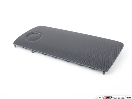 ES#3030469 - 8T0035405F4PK - Rear Deck Speaker Cover - Sabre (Black) - Left - Located at the rear left side parcel shelf - Genuine Volkswagen Audi - Audi