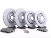 ES#2975824 - 1k0615301addkt - Front & Rear Brake Service Kit - Featuring Zimmerman rotors and ECS DD23 "Daily Driver" ceramic pads. - Assembled By ECS - Audi