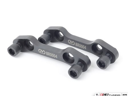 ES#3188214 - BR0004 - 17Z Caliper Adapter Kit - Adapters for 17Z calipers with 334x32mm MK4 R32 rotors - Creations Motorsport - Audi Volkswagen