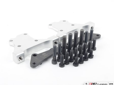 ES#3188217 - BR0035 - Dual Rear Caliper Adapter Kit - Adapters for Porsche 996 calipers and 337/20AE/GLI/R32/TT calipers with 280x22mm rotors - Creations Motorsport - Volkswagen