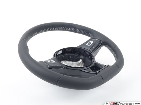 ES#3144295 - 5G0419091HPHYZ - Golf R Steering Wheel - Multifunction Buttons - Leather wrapped multifunction steering wheel. - Genuine Volkswagen Audi - Volkswagen