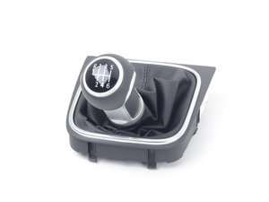 ES#3497487 - 1K0711113CLUZD - GTI Manual Shift Knob - (NO LONGER AVAILABLE) - 6 speed shift pattern - Genuine Volkswagen Audi - 