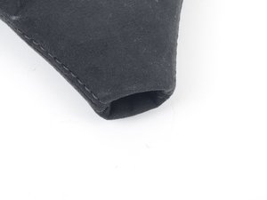 ES#3412404 - 5234-8K-201 - BFI Manual Alcantara Shift Boot - Black Stitching - Compliment your BFI shift knob with a custom shift boot made from the finest materials available - Black Forest Industries - Audi