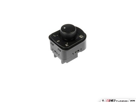 ES#3189982 - 901-507 - Mirror Switch - black - Restore the functionality of your power mirrors - Dorman - Volkswagen