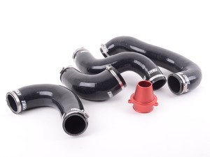 ES#3149380 - 018325ecs01KT - Silicone Intake Tract Set - Includes oversized silicone pipes from the turbo inlet to the throttle body - ECS - Audi