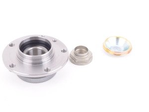 ES#3089711 - 31211131298 - Front wheel bearing kit - priced each - Includes front bearing, nut and dust cover - Optimal - BMW