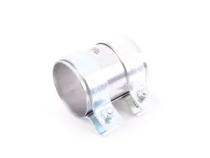 Exhaust Sleeve With Dual Clamps - Priced Each