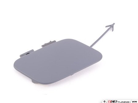 ES#457285 - 8P0807241BGRU - Tow Hook Cover - Front - Comes in primer, ready for paint - Genuine Volkswagen Audi - Audi