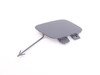 ES#457285 - 8P0807241BGRU - Tow Hook Cover - Front - Comes in primer, ready for paint - Genuine Volkswagen Audi - Audi