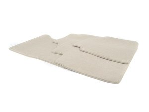 ES#2596361 - 51477337688 - F02 Set Of Floor Mats - Oyster Velour - Complete set of four - Genuine BMW - BMW