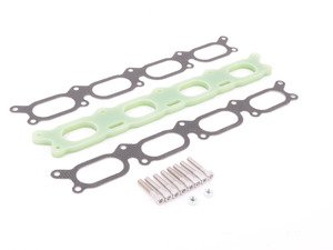 ES#2864569 - 034-108-9000-SP - Phenolic Intake Manifold Spacer - Small Port  - Phenolic intake manifold spacer for the 1.8T, 10mm thick, includes 2 OE gaskets and longer hardware for an easy, quick install - 034Motorsport - Audi