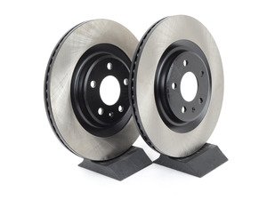 ES#3108118 - 125.33137KT - Rear Premium High Carbon Brake Rotors - Pair (330x22)  - Greaty reduces the possibility of brake squeal - StopTech - Audi