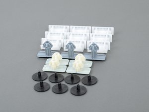 ES#2120811 - 4G0898909 - Complete side skirt hardware kit - Priced Each - Keep your side skirts from sagging - Kit is for one side - Genuine Volkswagen Audi - Audi
