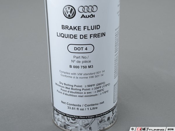 Genuine Volkswagen Audi - B000750M3 - Brake Fluid - 1 Liter - (NO ...