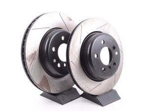 ES#3033087 - 34116775277GS - Gas-Slotted Brake Rotors - Front  - This design removes performance robbing outgas and material dust caused by braking - StopTech - BMW