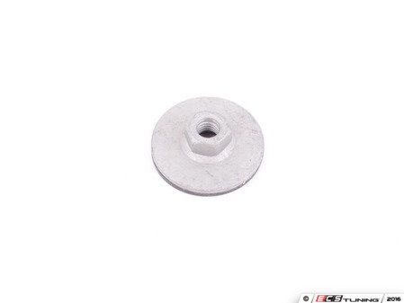 ES#1509394 - 99907606801 - Hex Nut With Flange - Priced Each - M6 flanged nut with a rubber base - Genuine Porsche - Audi Volkswagen Porsche