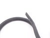 ES#128028 - 51712138957 - Door Seal - Left - Schwarz/Black. Rubber strip located on the lower portion of the driver's door sill - Genuine BMW - BMW