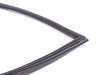 ES#128028 - 51712138957 - Door Seal - Left - Schwarz/Black. Rubber strip located on the lower portion of the driver's door sill - Genuine BMW - BMW