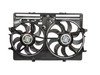 ES#3189430 - 620-839 - Dual Fan Assembly - Two 400Watt 400mm fans and the fan shroud behind the radiator - Dorman - Audi