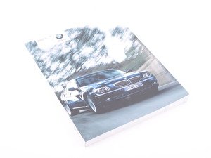 ES#12837 - 01410013316 - Owner's Handbook E65 - E66 - Genuine BMW - BMW