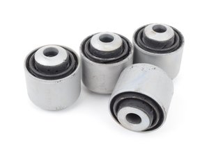 ES#3027277 - E9X-GPN-FOLB - Rear guide rod and upper link bushing set  - Higher density Group-N solid rubber increases stability, response and agility. - Genuine BMW Motorsport - BMW