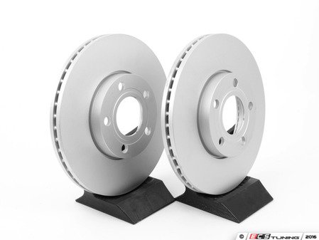 ES#2855169 - 8e0615301ccKT - Front Brake Rotors - Pair (282.5x25) - Restore the stopping power in your vehicle - ATE - Volkswagen