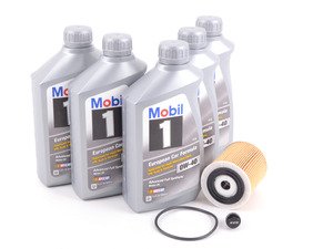 ES#3199977 - 11427512446kt6 - MINI Mobil 1 0w-40 Oil Service Kit Gen 1 - With ECS Magnetic Drain Plug - All in one service for your MINI - Assembled By ECS - MINI