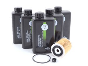 ES#3199979 - 11427512446kt8 - MINI Oil Service Kit Gen 1 - With ECS Magnetic Drain Plug - All in one service for your MINI - Assembled By ECS - MINI