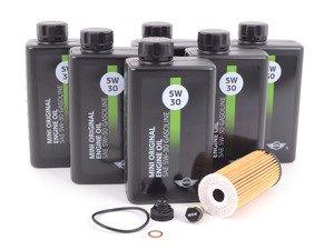 ES#3200162 - 11428570590KT20 - MINI Oil Service Kit Gen 3 2.0L - With ECS Magnetic Drain Plug - All in one service for your MINI - Assembled By ECS - MINI