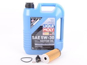ES#3200146 - 11428570590KT13 - MINI Liqui Moly 5w-30 Oil Service Kit Gen 3 1.5L - With ECS Magnetic Drain Plug - All in one service for your MINI - Assembled By ECS - MINI