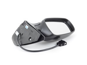 ES#3195876 - 1J1857507D - Rear View Mirror Assembly - Left Side - Complete power mirror assembly, heated mirror lens and black mirror covers - TYC - Volkswagen