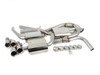 ES#2827371 - SSXAU242 - Cat-Back Exhaust System - Resonated - 2.76" stainless steel with quad GT80 polished tips - Milltek Sport - Audi
