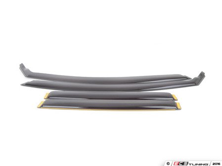 ES#2838325 - 82437 - E70 Front & Rear Side Window Deflectors - Dark Smoke - Optimum protection, while allowing window use in any conditions - WeatherTech - BMW