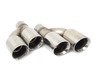 ES#2827371 - SSXAU242 - Cat-Back Exhaust System - Resonated - 2.76" stainless steel with quad GT80 polished tips - Milltek Sport - Audi