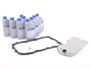 ES#2992457 - 09D325435kt1 - Automatic Transmission Service Kit - Includes a new filter and pan gasket for your six-speed automatic - Assembled By ECS - Audi
