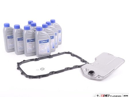 ES#2992457 - 09D325435kt1 - Automatic Transmission Service Kit - Includes a new filter and pan gasket for your six-speed automatic - Assembled By ECS - Audi