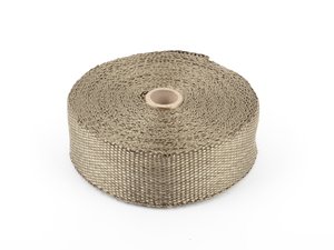 ES#3183724 - TS-EW-2X50L - Universal Exhaust Wrap - 2" X 50ft - Increase power by containing exhaust heat - Lava - Torque Solution - 