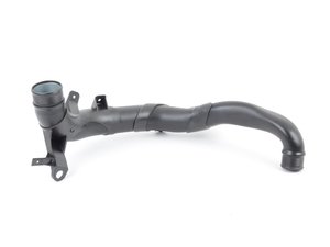 ES#2737138 - 5Q0145840 - Intercooler Pipe - Plastic pipe that connects lower left intercooler hose to the throttle body hose - Genuine Volkswagen Audi - Audi Volkswagen