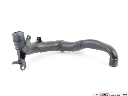 ES#2737138 - 5Q0145840 - Intercooler Pipe - Plastic pipe that connects lower left intercooler hose to the throttle body hose - Genuine Volkswagen Audi - Audi Volkswagen