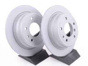 ES#3097735 - 34211121387KT - Rear Brake Rotors - E24 633CSi/M6 & E28 528e/533i/535i/M5 (Pair) - Zimmermann - BMW