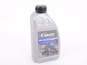 ES#2785143 - V60-0053 - Longlife III Synthetic Engine Oil (5w-30) - 1 Liter - Meets Volkswagen & Audi 504.00 / 507.00 specification - Vaico - Audi Volkswagen