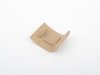 ES#420142 - 7L6885658B7G8 - Center Seat Belt Filler Piece - Beige - Replace your missing trim piece - Genuine Volkswagen Audi - Volkswagen
